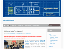 Tablet Screenshot of diyphysics.com